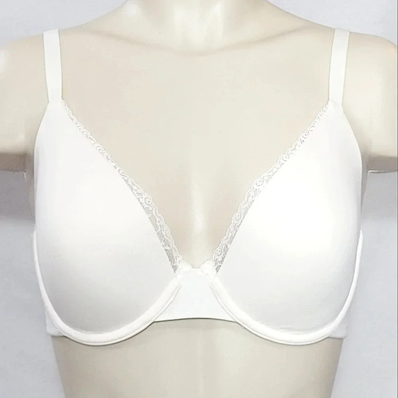 34D Maidenform DM9501 Comfort Devotion‎ Extra Cover UW Bra Ivory - Picture 1 of 3